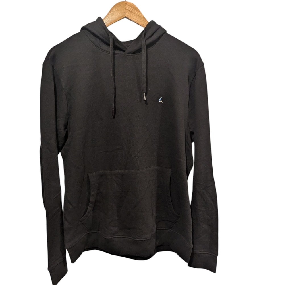 Taylor Vintage Black Hoodie Pullover Size Medium